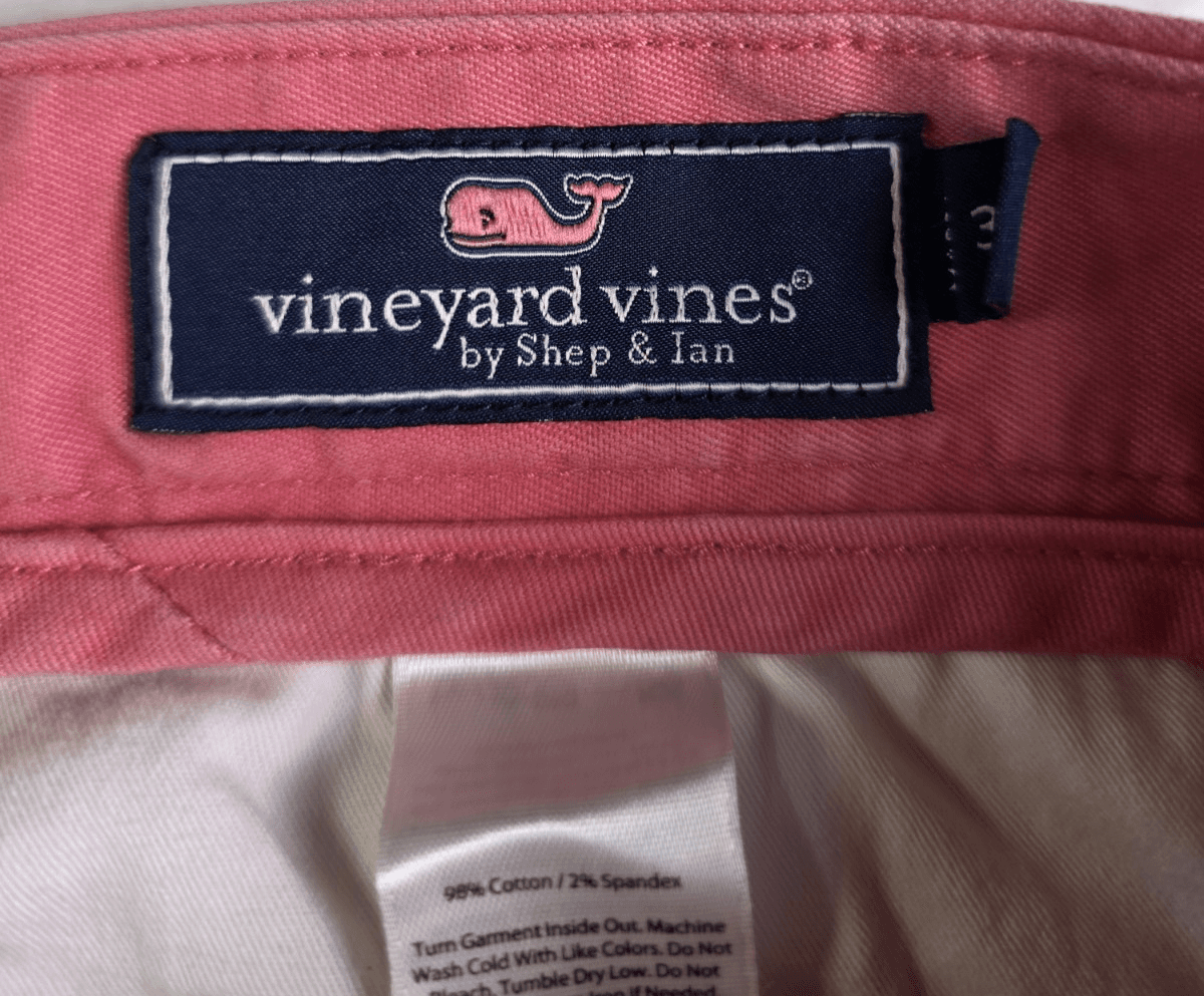 Vinyard Vines Men's Size 33 Pink Classic Fit Shorts - Thumbnail 2