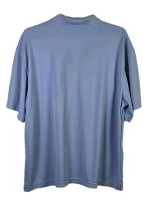 NCAA North Carolina Tar Heels Men's 3XL Blue Short Sleeve Polo Shirt - Thumbnail 6