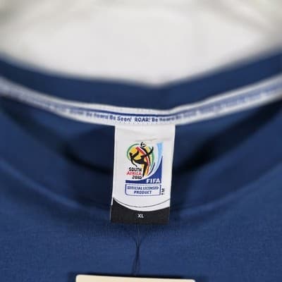 Fila Men's Blue XL South Africa 2010 World Cup Short Sleeve T-Shirt - Thumbnail 2
