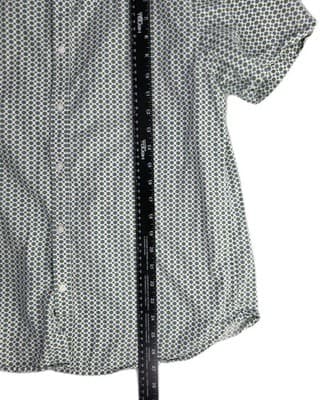 Denim And Flower Men's Medium Short Sleeve Button Down Shirt - Thumbnail 9