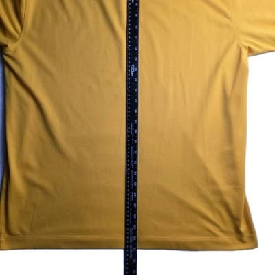 Nike Golf Dri-fit Men's XL Yellow Short Sleeve Polo Shirt - Thumbnail 8