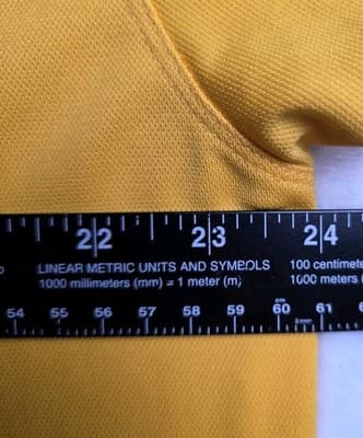 Nike Golf Dri-fit Men's XL Yellow Short Sleeve Polo Shirt - Thumbnail 5