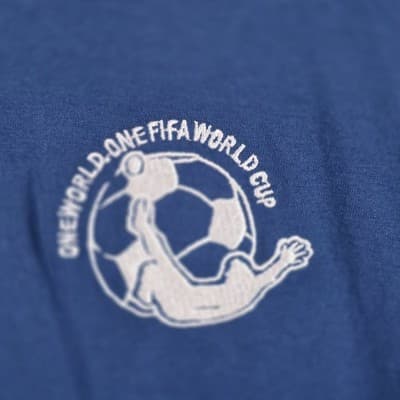Fila Men's Blue XL South Africa 2010 World Cup Short Sleeve T-Shirt - Thumbnail 4