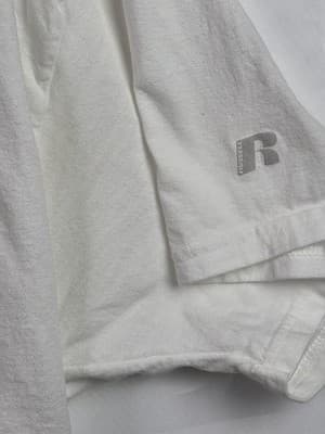 Vintage Men's XL White Arkansas Razorbacks Short Sleeve T-Shirt - Thumbnail 4