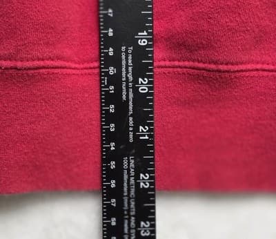 Mitchell & Ness Extra Small Red & Gray Kansas City Chiefs Throwback Hoodie - Thumbnail 8