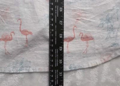Izod Saltwater Men's Medium Flamingo Print Short Sleeve Shirt - Thumbnail 10