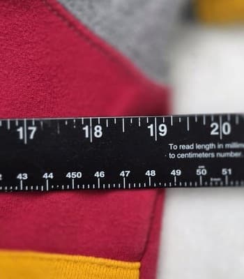 Mitchell & Ness Extra Small Red & Gray Kansas City Chiefs Throwback Hoodie - Thumbnail 5