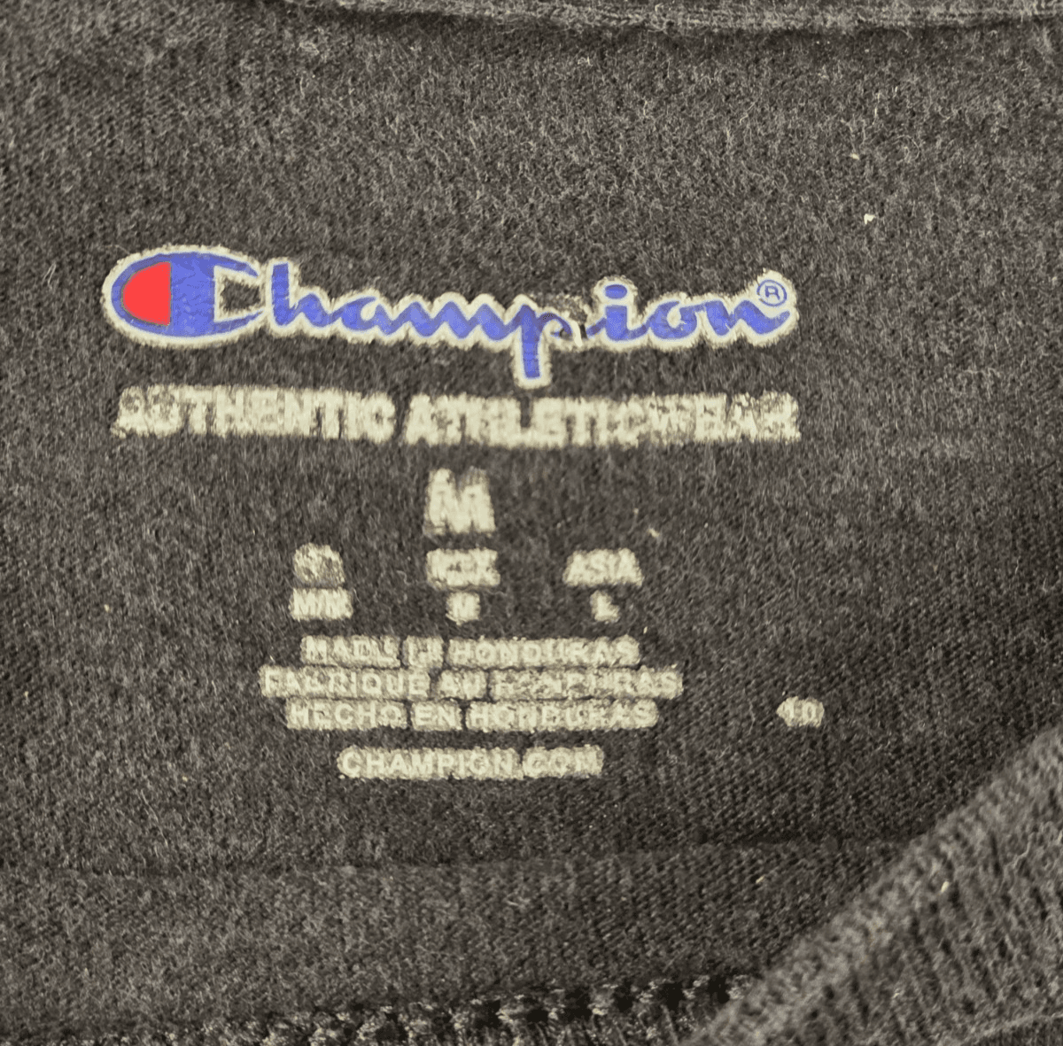 Champion Boy's Medium Black Graphic Short Sleeve Shirt - Thumbnail 3