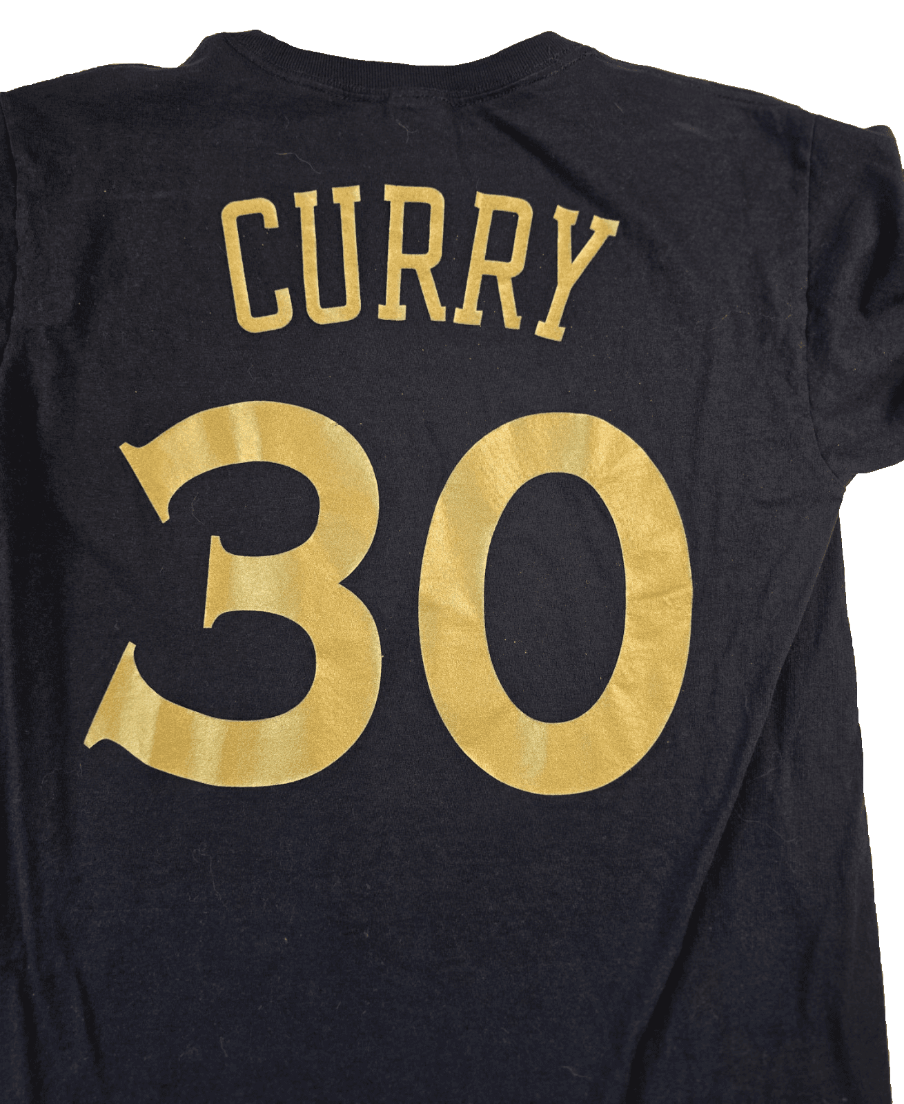 NBA Golden State Warriors Steph Curry Black XL Youth T-Shirt - Thumbnail 5