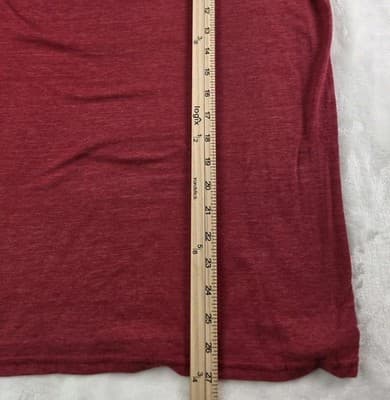 Vtg Men's Small Red Omahogs Arkansas Razorbacks Baseball Short Sleeve T-shirt - Thumbnail 6