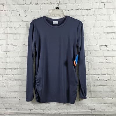 Columbia Women's Medium Blue Leslie Falls Long Sleeve Shirt - Image 1