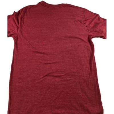 Vtg Men's Small Red Omahogs Arkansas Razorbacks Baseball Short Sleeve T-shirt - Thumbnail 5