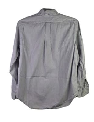Polo Ralph Lauren Men's Lavender Striped Size 16.5 - 34/35 Long Sleeve Shirt - Thumbnail 8