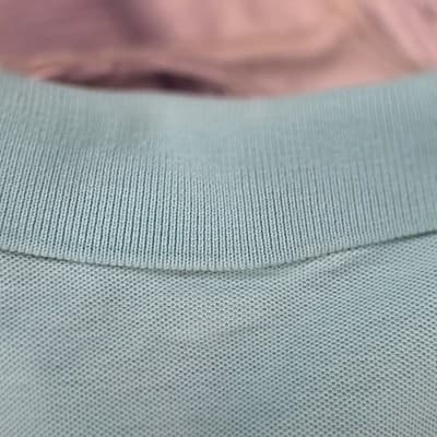 Vintage Master's Men's Large Teal Blue Short Sleeve Golf Polo Shirt - Thumbnail 7