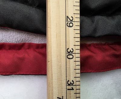 Vintage Starter Men's Medium (38-40) Red / Black Puffer Jacket - Thumbnail 11