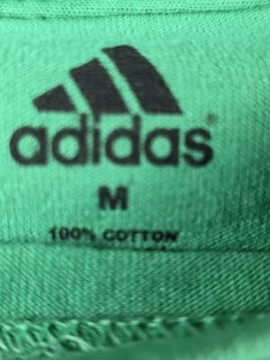 Adidas Norte Dame Fighting Irish Adult's Medium Green Short Sleeve T-Shirt - Thumbnail 3