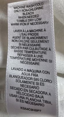 Michael Kors Off-White Men's Large Button Down Dress Shirt - Thumbnail 7