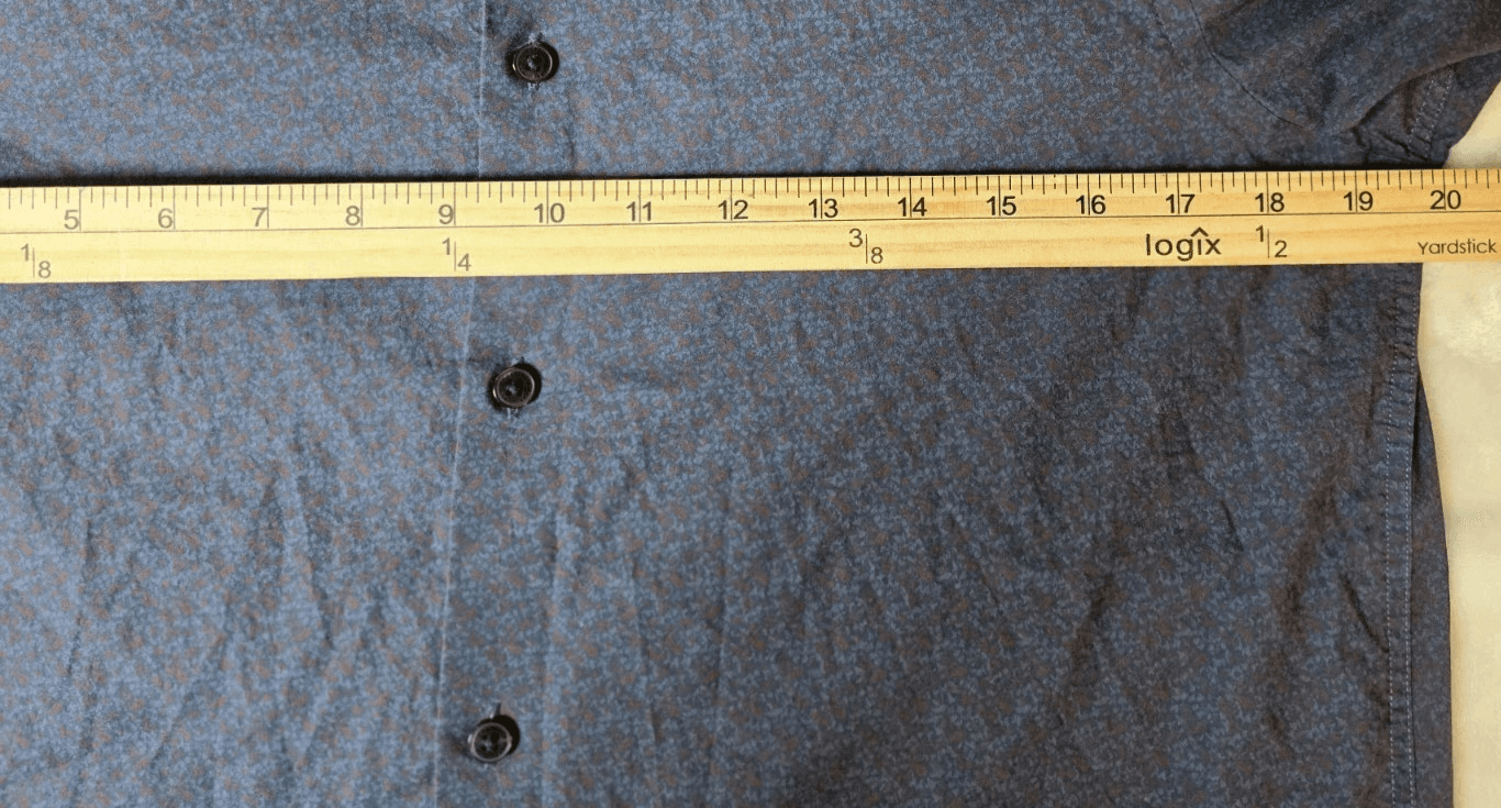 Hart Schaffner Marx Men's Small Blue Paisley Long Sleeve Button Up Shirt - Thumbnail 6