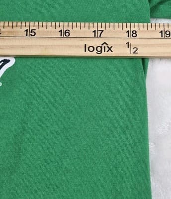 Adidas Norte Dame Fighting Irish Adult's Medium Green Short Sleeve T-Shirt - Thumbnail 4