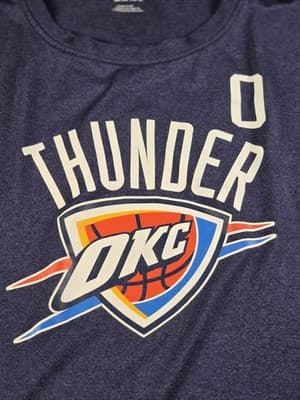 NBA OKC Thunder Children's XXL Blue Tank Top - Thumbnail 2