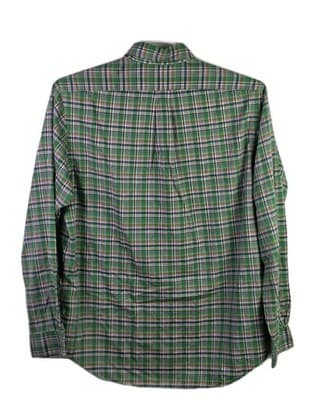 Polo Ralph Lauren Men's Large Multicolor Black Watch Plaid Long Sleeve Button Up - Thumbnail 7