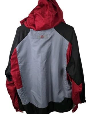 Vintage Starter Men's Medium (38-40) Red / Black Puffer Jacket - Thumbnail 8