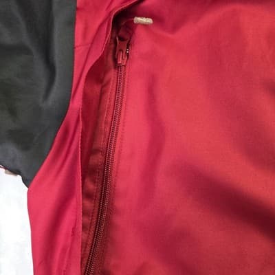 Vintage Starter Men's Medium (38-40) Red / Black Puffer Jacket - Thumbnail 7