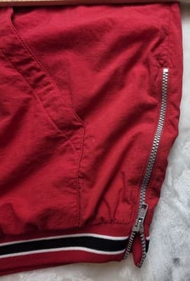 Vintage NCAA Wisconsin Badgers Mens Large Red Pullover - Thumbnail 10