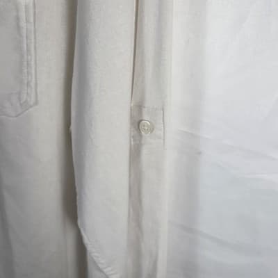 Michael Kors Off-White Men's Large Button Down Dress Shirt - Thumbnail 3