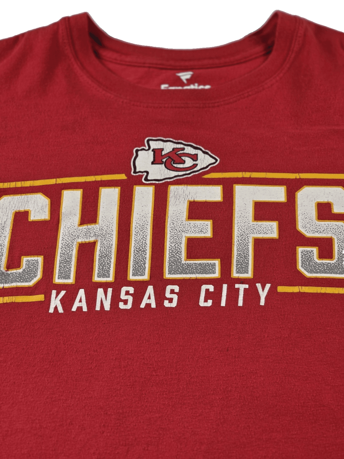 Fanatics Kansas City Chiefs Men's Small Red T-Shirt - Thumbnail 2