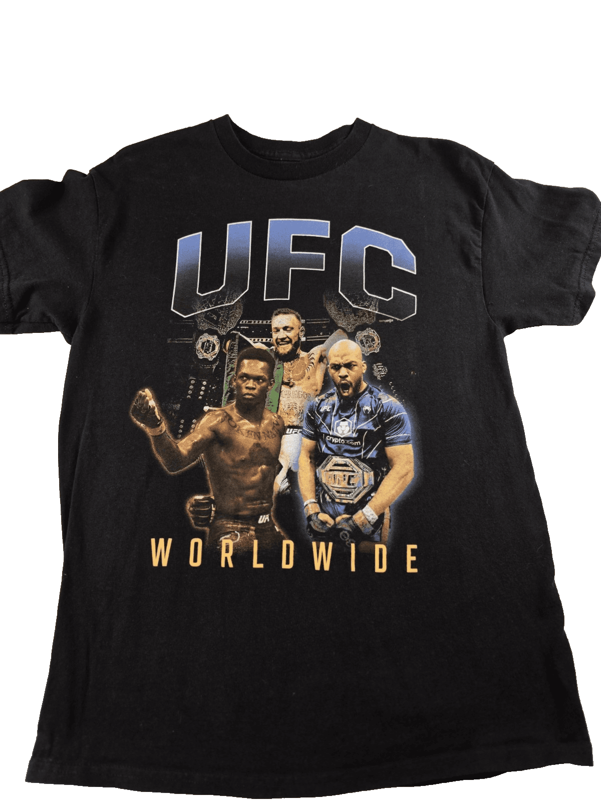UFC Worldwide Men's Medium Black Short Sleeve T-Shirt - Image 1