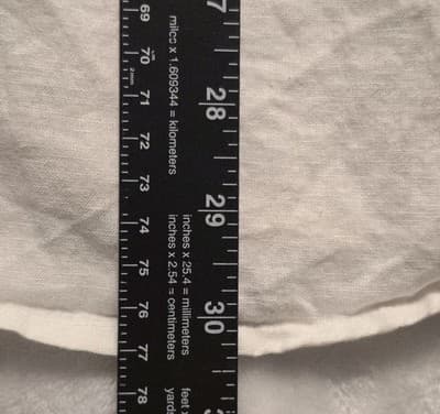 Chaps Coastland Wash Men's Large White Linen Short Sleeve Shirt - Thumbnail 9