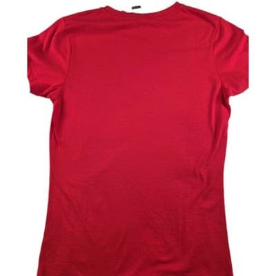 NWT Champion Wisconsin Badgers Men's Large Red Short Sleeve T-Shirt - Thumbnail 8