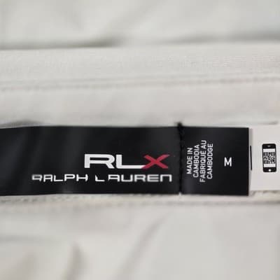 RLX Ralph Lauren Men's Medium White 2020 Ryder's Cup S/S Golf Polo Shirt - Thumbnail 4