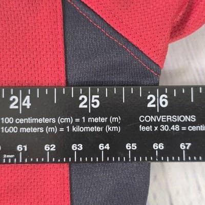 Budweiser Men's XL Red & Black Short Sleeve Polo Shirt - Thumbnail 6