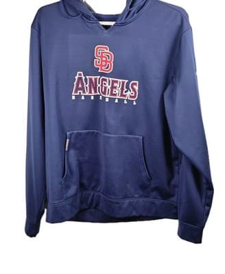 Univ Of California Santa Barbara Men's XL Blue Hoodie - Image 1