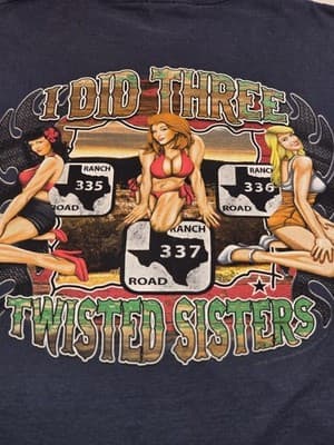 Frio Canyon Stop Size XL Three Twisted Sisters Shirt - Thumbnail 7