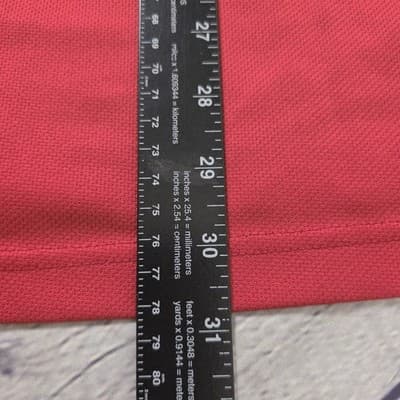 Budweiser Men's XL Red & Black Short Sleeve Polo Shirt - Thumbnail 9