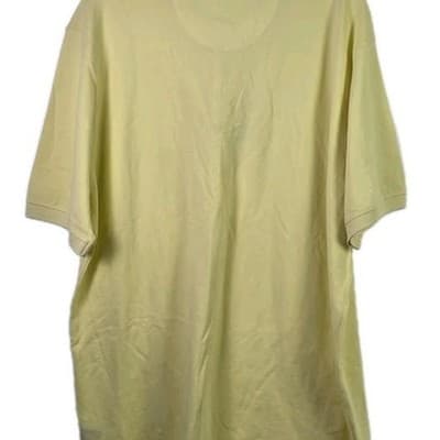 NWT Cactus Men's XXL Yellow Short Sleeve Polo Shirt - Thumbnail 7