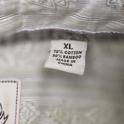 Pusser's West Indies Men's XL Bamboo Blend Hawaiian Button Down Shirt - Thumbnail 5