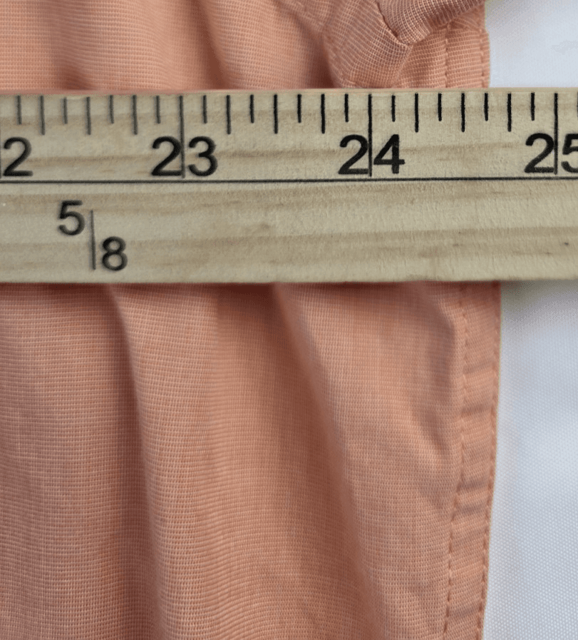 Izod Men's XL Peach Long Sleeve Button Up Shirt - Thumbnail 6