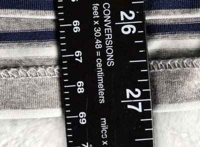 Polo Ralph Lauren Youth XL (18-20) Grey Preformance Stripped Short Sleeve Shirt - Thumbnail 7