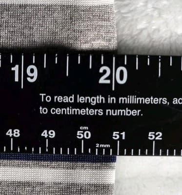 Polo Ralph Lauren Youth XL (18-20) Grey Preformance Stripped Short Sleeve Shirt - Thumbnail 5