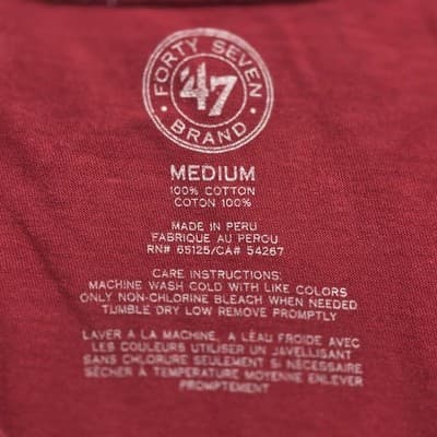 VTG Washington Redskins Women's Medium Red Short Sleeve T-Shirt - Thumbnail 4