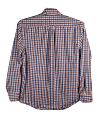 Izod Men’s Medium Mutilcolored Check Long Sleeve Button Down Shirt - Thumbnail 6
