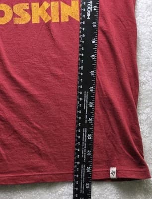 VTG Washington Redskins Women's Medium Red Short Sleeve T-Shirt - Thumbnail 8