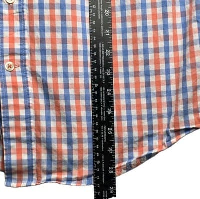 Izod Men’s Medium Mutilcolored Check Long Sleeve Button Down Shirt - Thumbnail 7