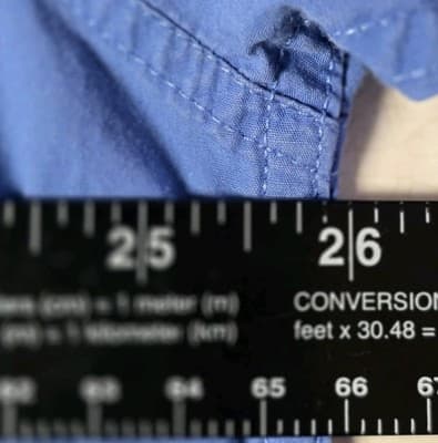 Orvis Men's Large Blue Vented Long Sleeve Button Up Fishing Shirt - Thumbnail 6