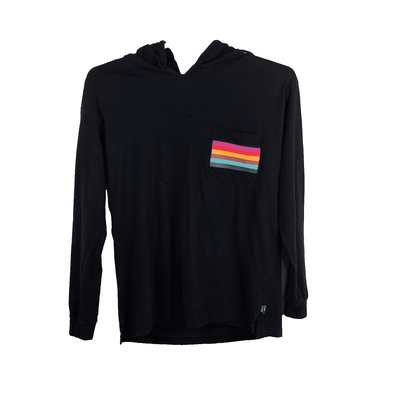 Victoria’s Secret Pink Smal Black Long Sleeve Hoodie - Image 1