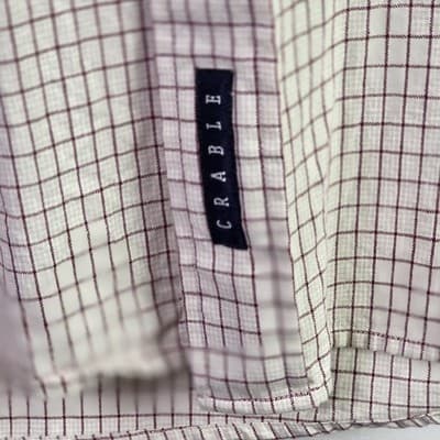 Arkansas Razorbacks Men's Medium Red Striped Long Sleeve Button Down Shirt - Thumbnail 2